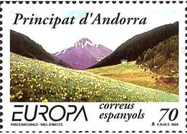 ANDORRA SPAGNOLA 1999 Europa MNH**