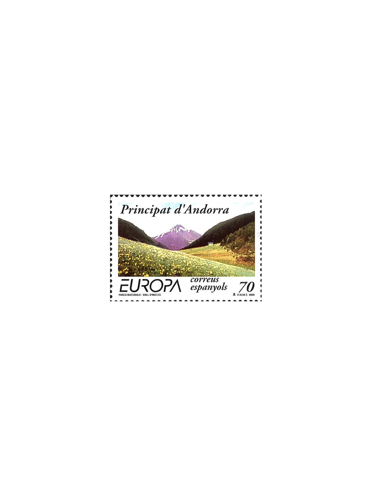 ANDORRA SPAGNOLA 1999 Europa MNH**