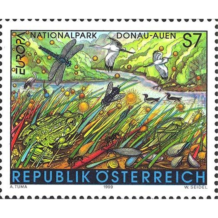 AUSTRIA 1999 Europa MNH**
