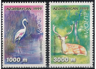 AZERBAIJAN 1999 Europa 2v MNH**