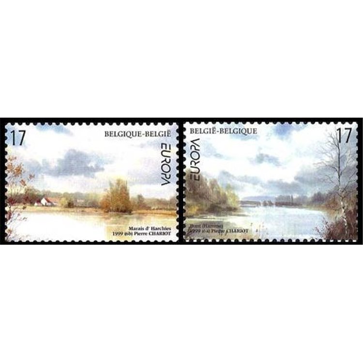 BELGIO 1999 Europa 2v MNH**