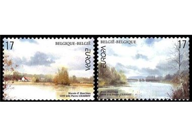 BELGIUM 1999 Europe 2v MNH**
