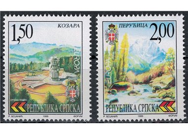 BOSNIA SERBA 1999 Europa 2v MNH**