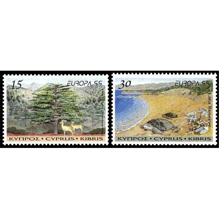 CIPRO 1999 Europa 2v MNH**
