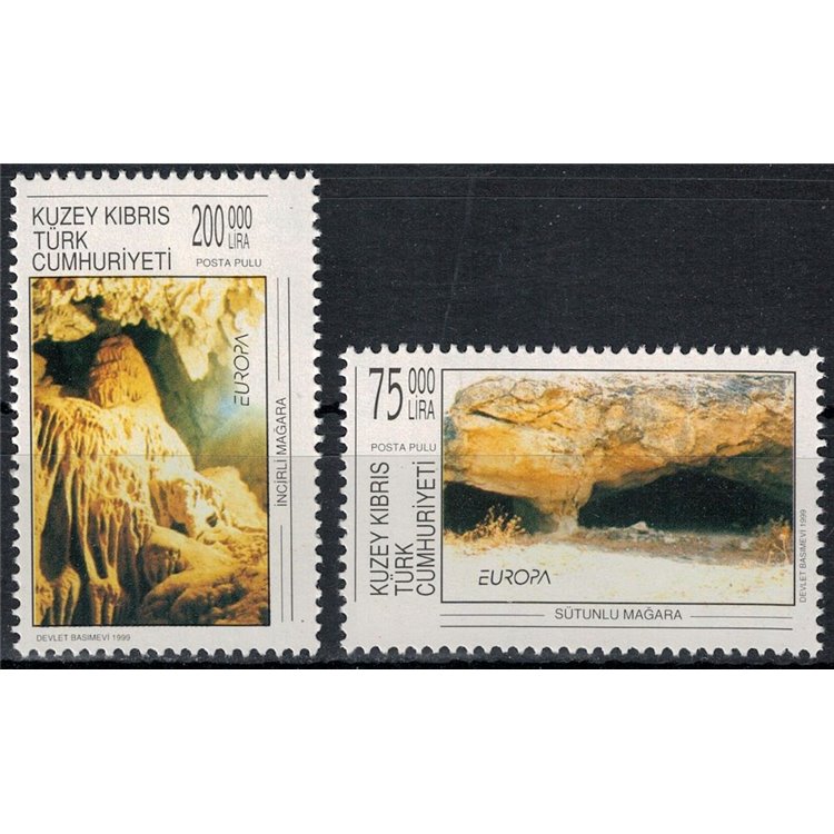 NORTHERN CYPRUS 1999 Europe 2v MNH**