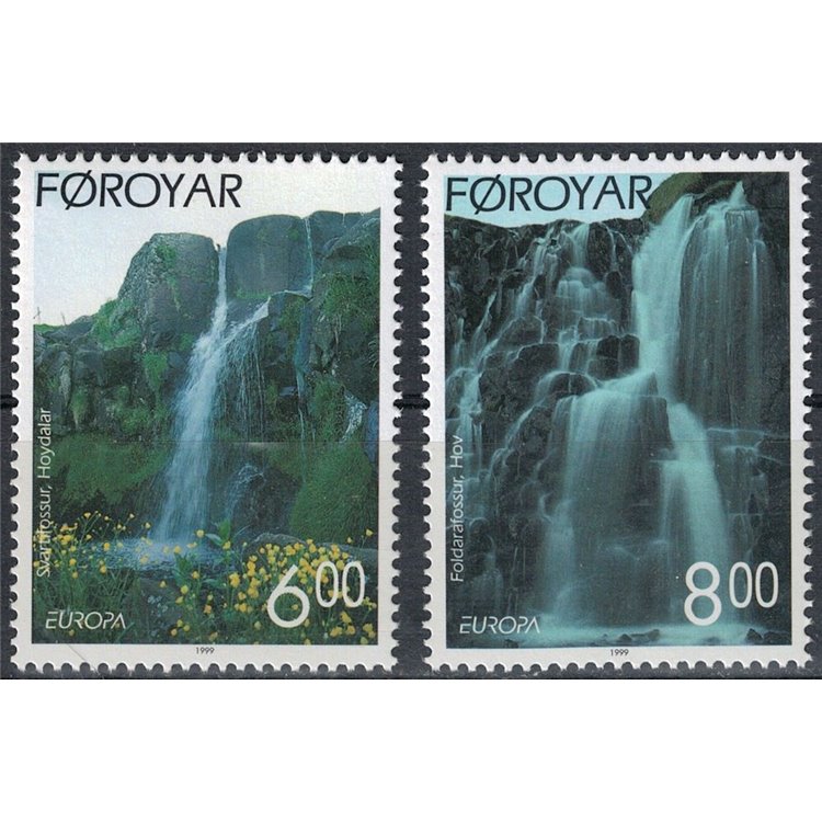 FAEROER 1999 Europa 2v MNH**
