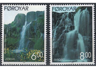 FAROE ISLANDS 1999 Europe 2v MNH**