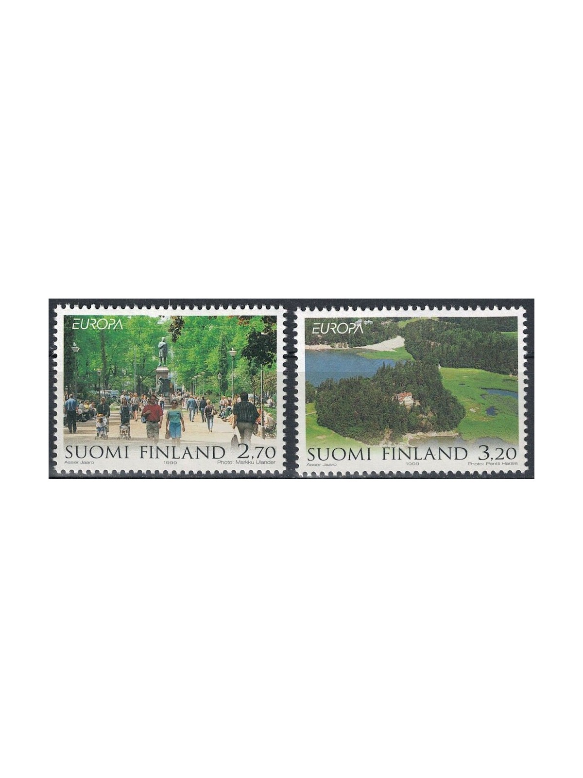 FINLAND 1999 Europe 2v MNH**