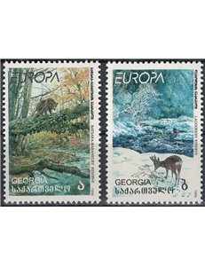 GEORGIA 1999 Europe 2v MNH**
