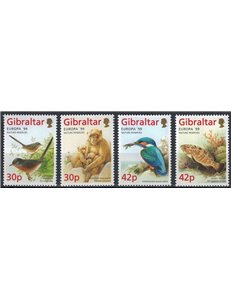 GIBILTERRA 1999 Europa 4v MNH**