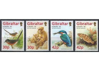 GIBRALTAR 1999 Europe 4v MNH**