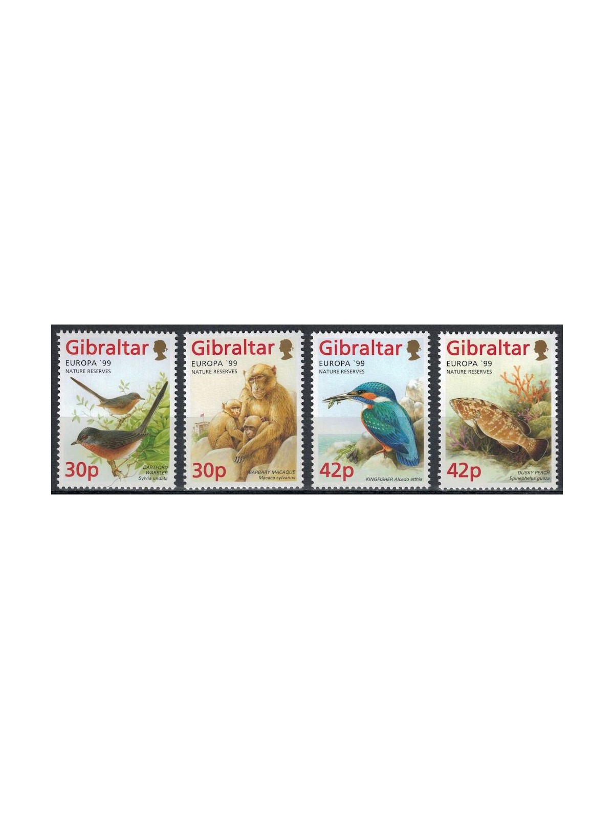GIBILTERRA 1999 Europa 4v MNH**