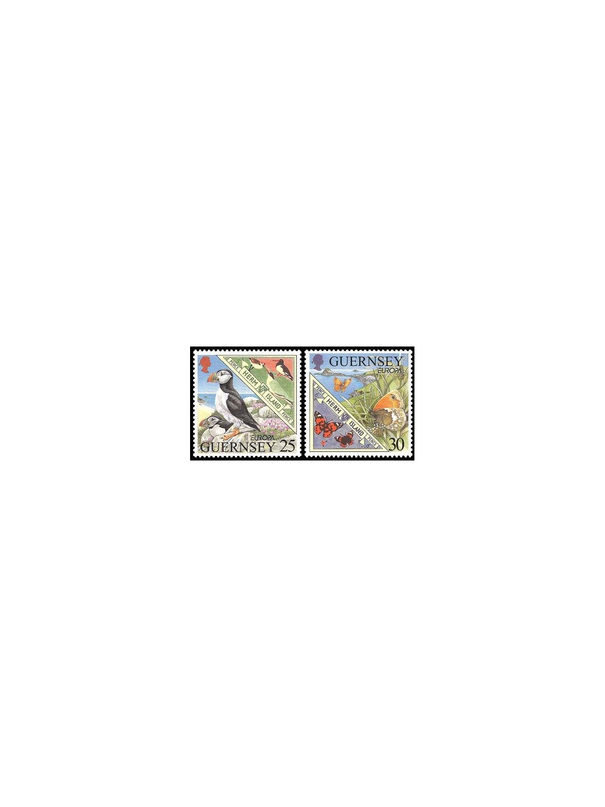 GUERNSEY 1999 Europa 2v MNH**