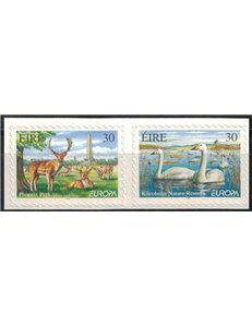 IRLANDA 1999 Europa (adesivi) 2v MNH**