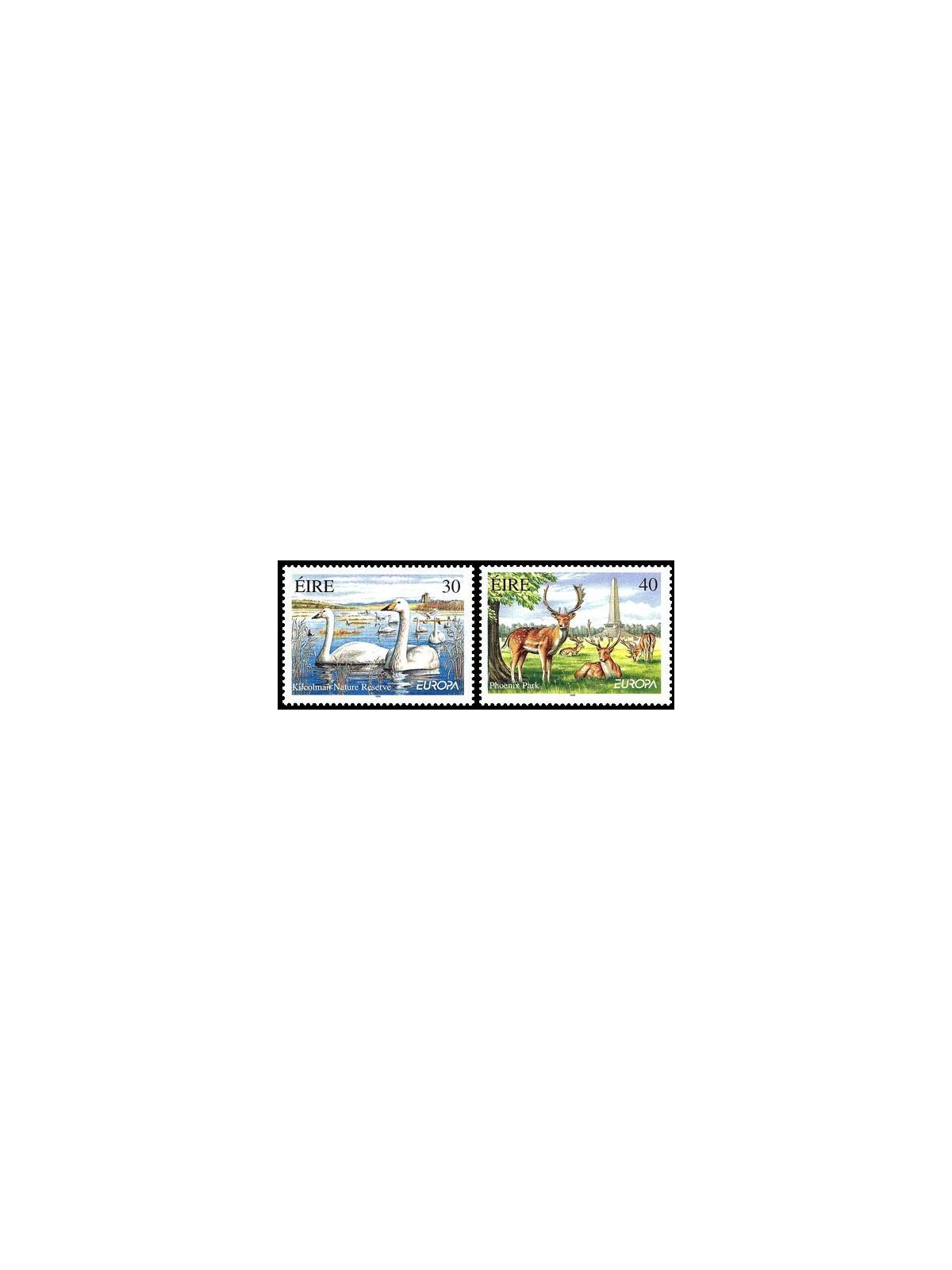 IRELAND 1999 Europe 2v MNH**