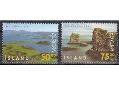 ISLANDA 1999 Europa 2v MNH**