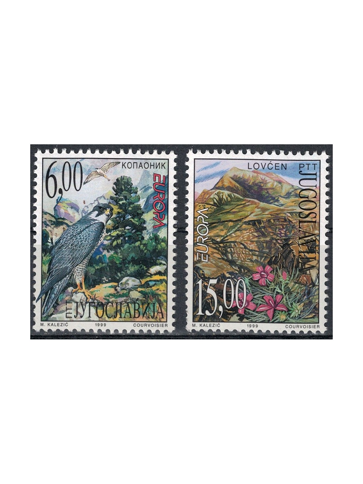 JUGOSLAVIA 1999 Europa 2v MNH**
