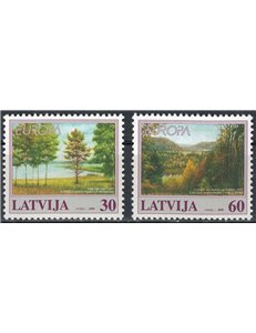 LATVIA 1999 Europe 2v MNH**