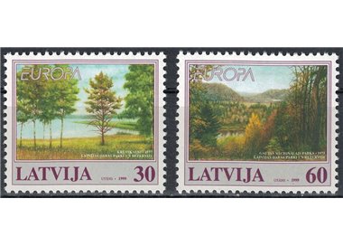 LATVIA 1999 Europe 2v MNH**