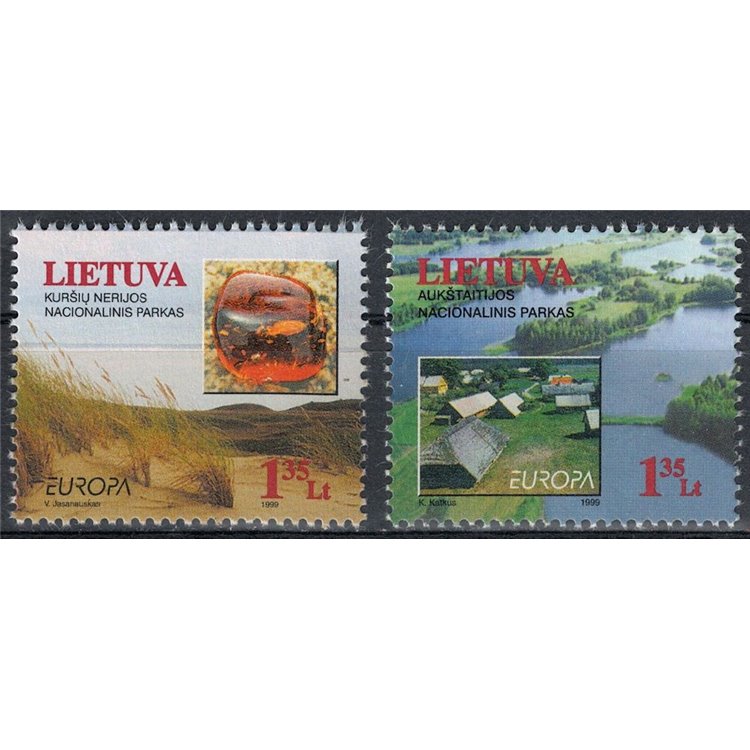 LITHUANIA 1999 Europe 2v MNH**