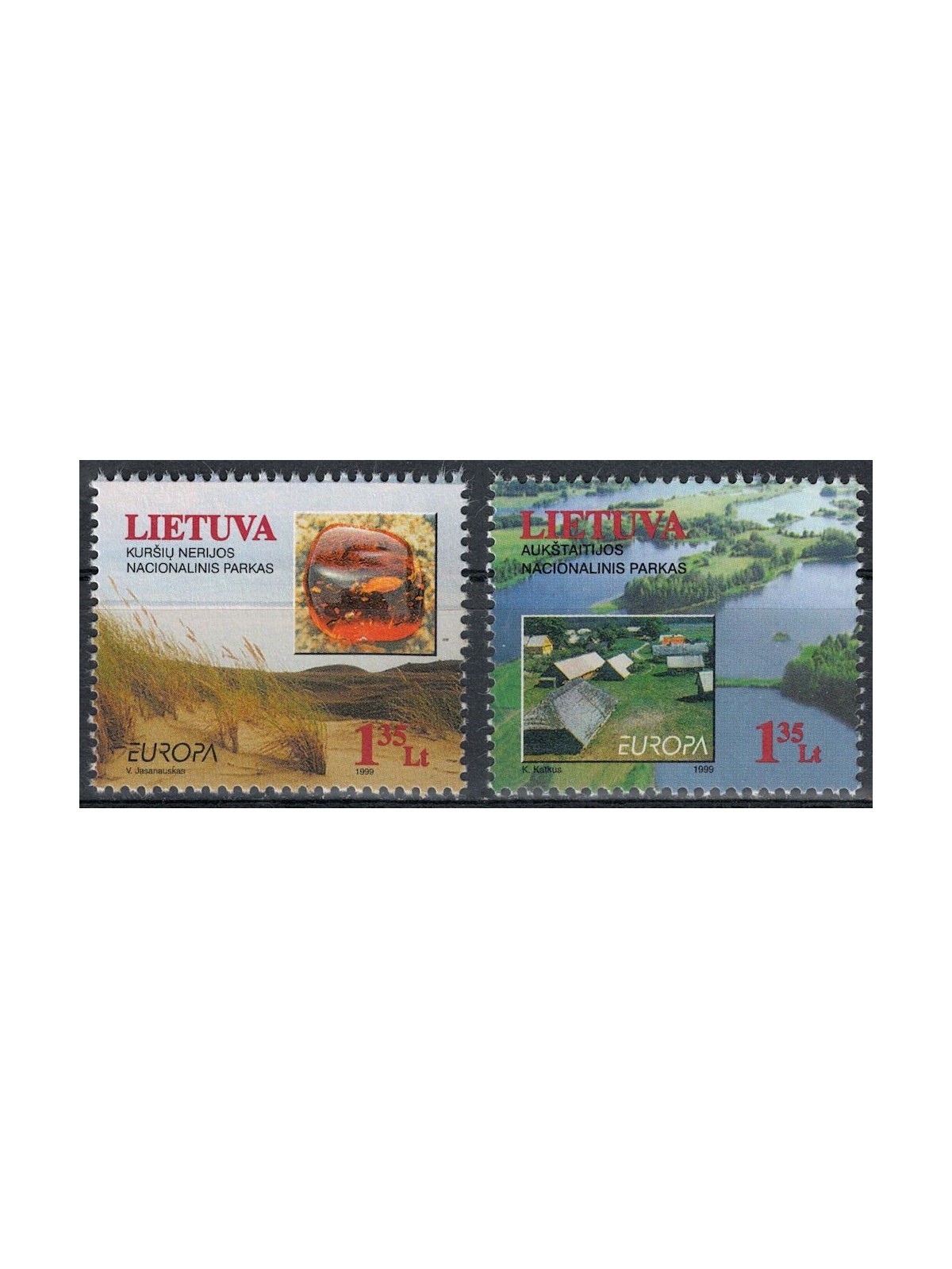 LITHUANIA 1999 Europe 2v MNH**
