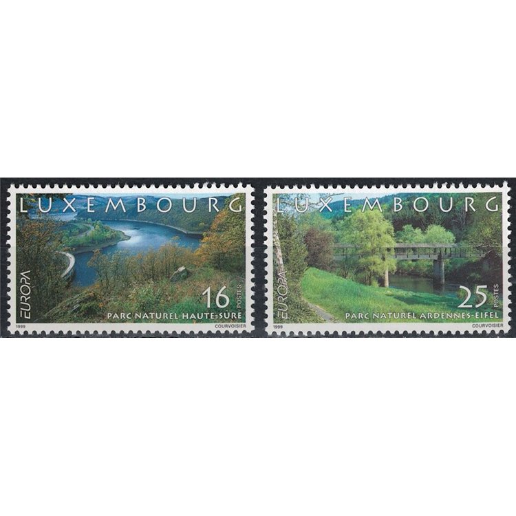 LUSSEMBURGO 1999 Europa 2v MNH**