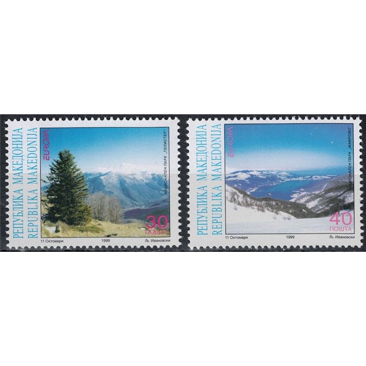 MACEDONIA 1999 Europa 2v MNH**