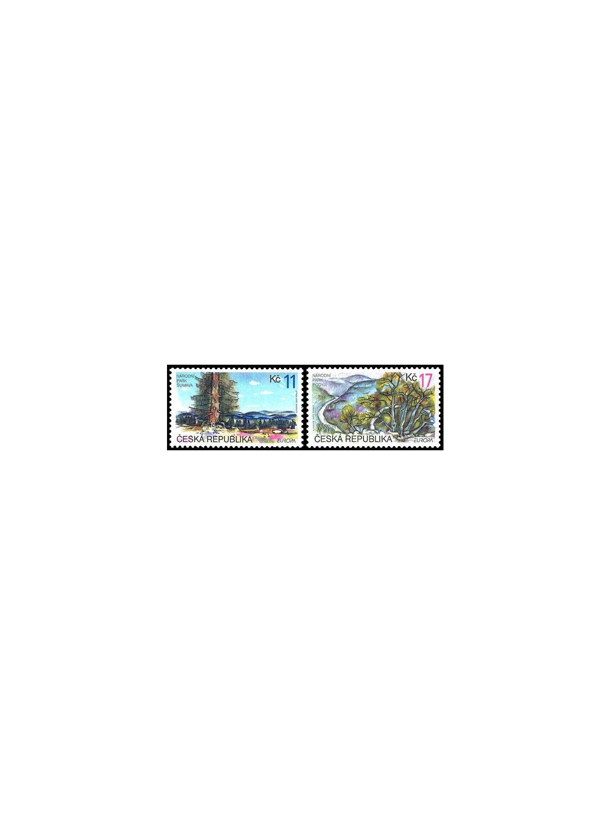 REPUBBLICA CECA 1999 Europa 2v MNH**