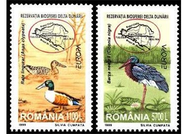 ROMANIA 1999 Europa 2v MNH**