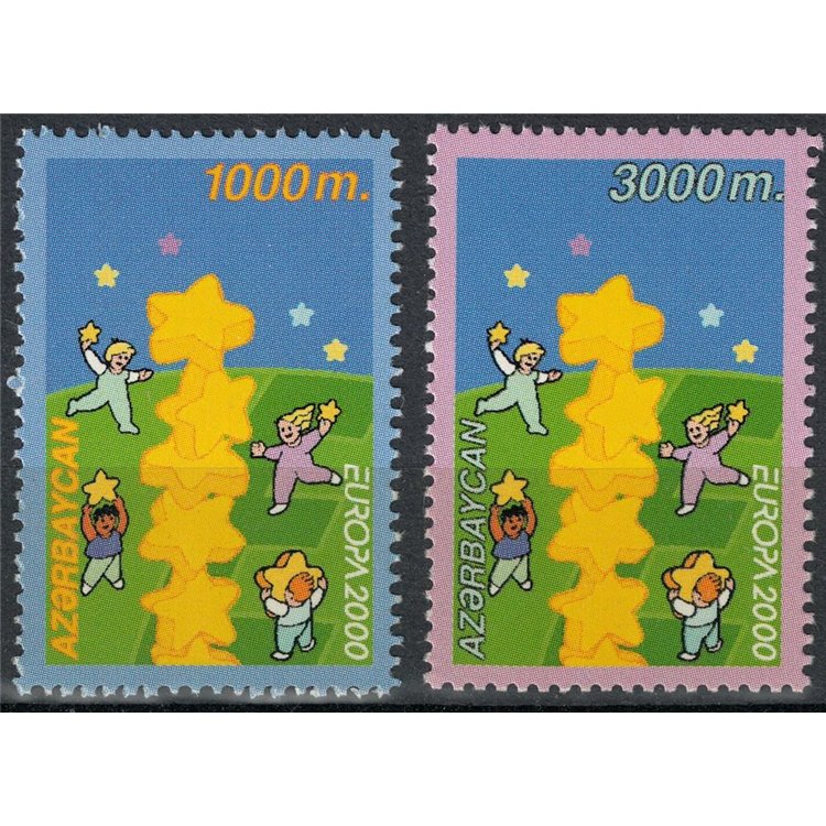 AZERBAIJAN 2000 Europa 2v MNH**