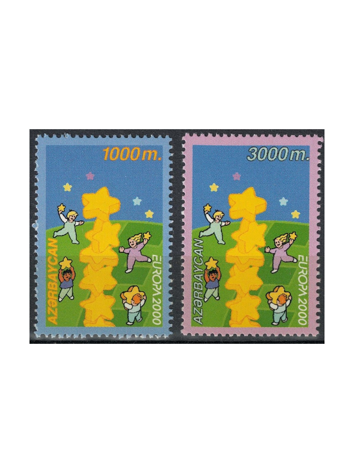 AZERBAIJAN 2000 Europe 2v MNH**