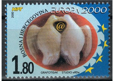 CROATIAN BOSNIA 2000 Europe MNH**