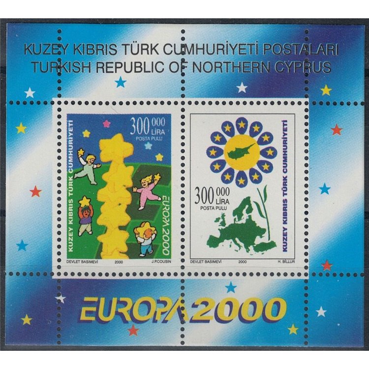 NORTHERN CYPRUS 2000 Europe s/s MNH**
