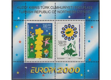 NORTHERN CYPRUS 2000 Europe s/s MNH**