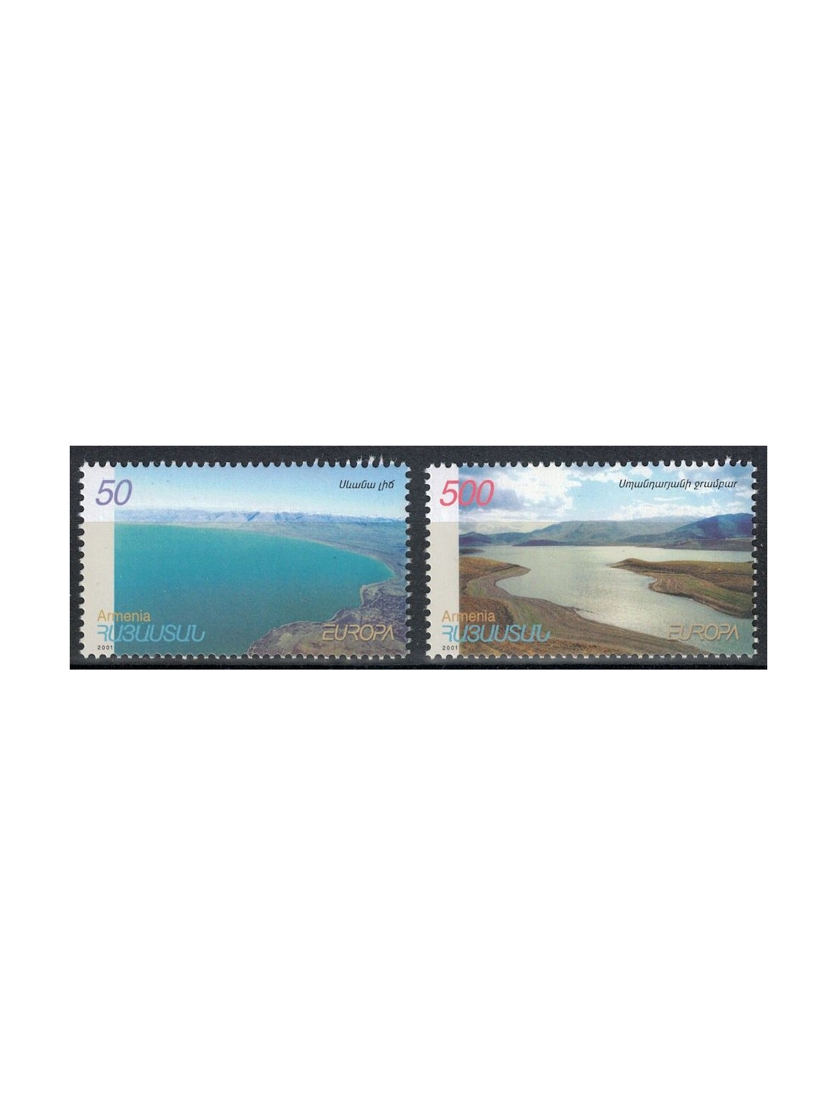 ARMENIA 2001 Europa 2v MNH**