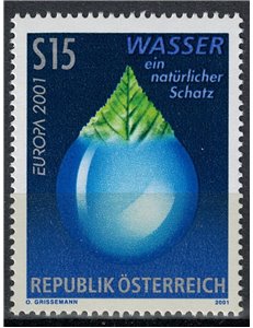 AUSTRIA 2001 Europa MNH**