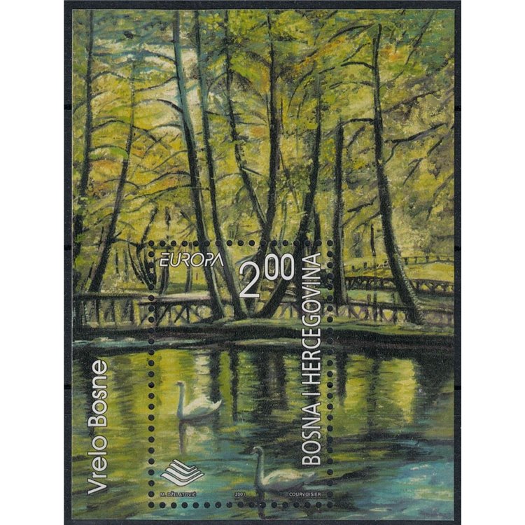 BOSNIA ERZEGOVINA 2001 Europa BF MNH**