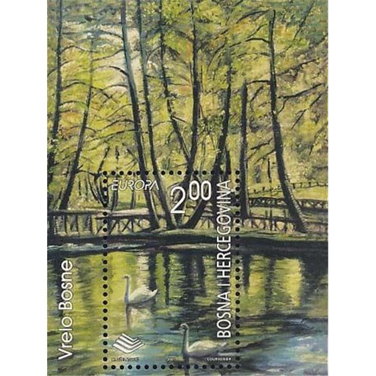 BOSNIA ERZEGOVINA 2001 Europa BF MNH**
