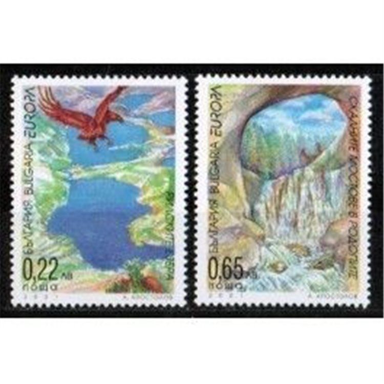 BULGARIA 2001 Europa 2v MNH**