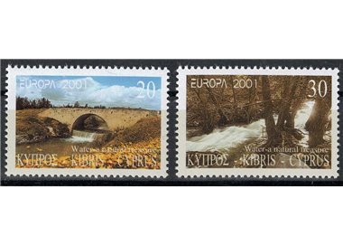 CYPRUS 2001 Europe 2v MNH**