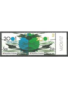 CROAZIA 2001 Europa 2v MNH**