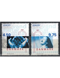 DENMARK 2001 Europe 2v MNH**