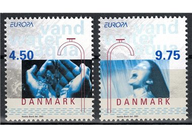 DENMARK 2001 Europe 2v MNH**