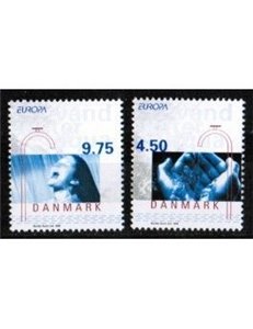 DANIMARCA 2001 Europa 2v MNH**