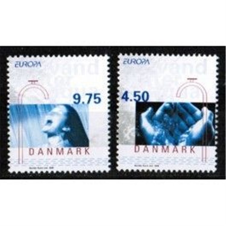 DANIMARCA 2001 Europa 2v MNH**