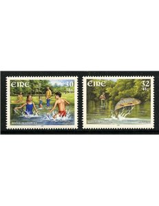 IRLANDA 2001 Europa (adesivi) 2v MNH**