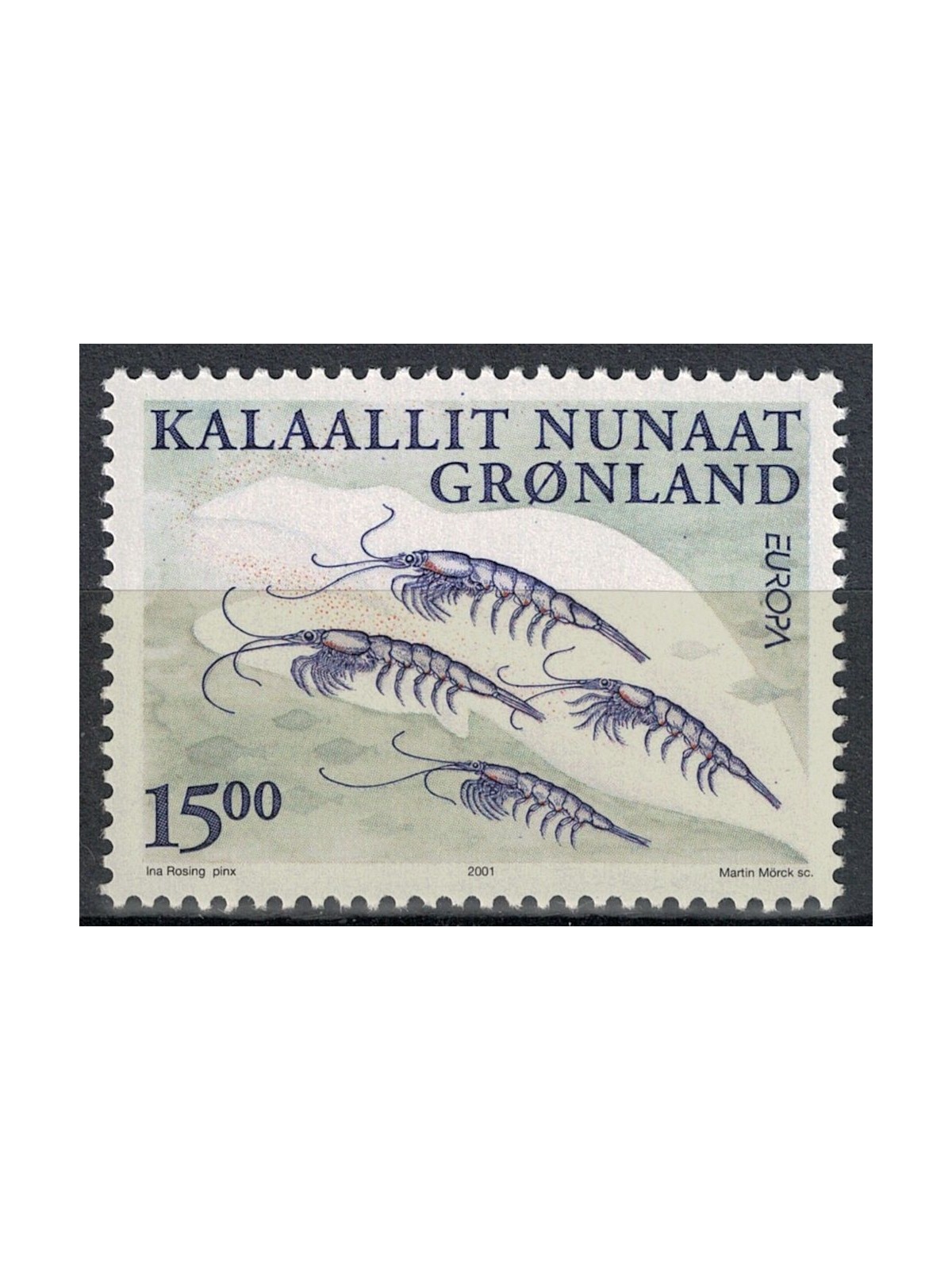 GROENLANDIA 2001 Europa MNH**
