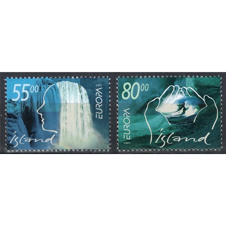 ICELAND 2001 Europe 2v MNH**