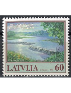 LETTONIA 2001 Europa MNH**