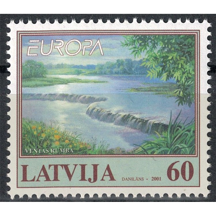 LETTONIA 2001 Europa MNH**